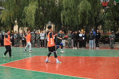 西安城市科技職業學校第二屆籃球聯賽開幕式