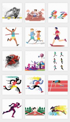 奔跑的無限可能——馬拉松運(yùn)動(dòng)剪影素材的象征與價(jià)值