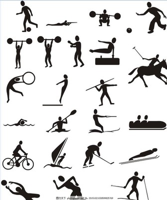 運動剪影 體育運動的藝術(shù)瞬間