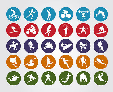 運動圓形圖 體育運動視覺化分析