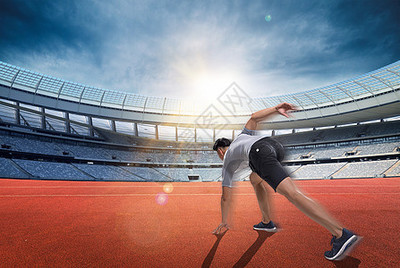 跑步的小男孩 體育運動中的成長印記